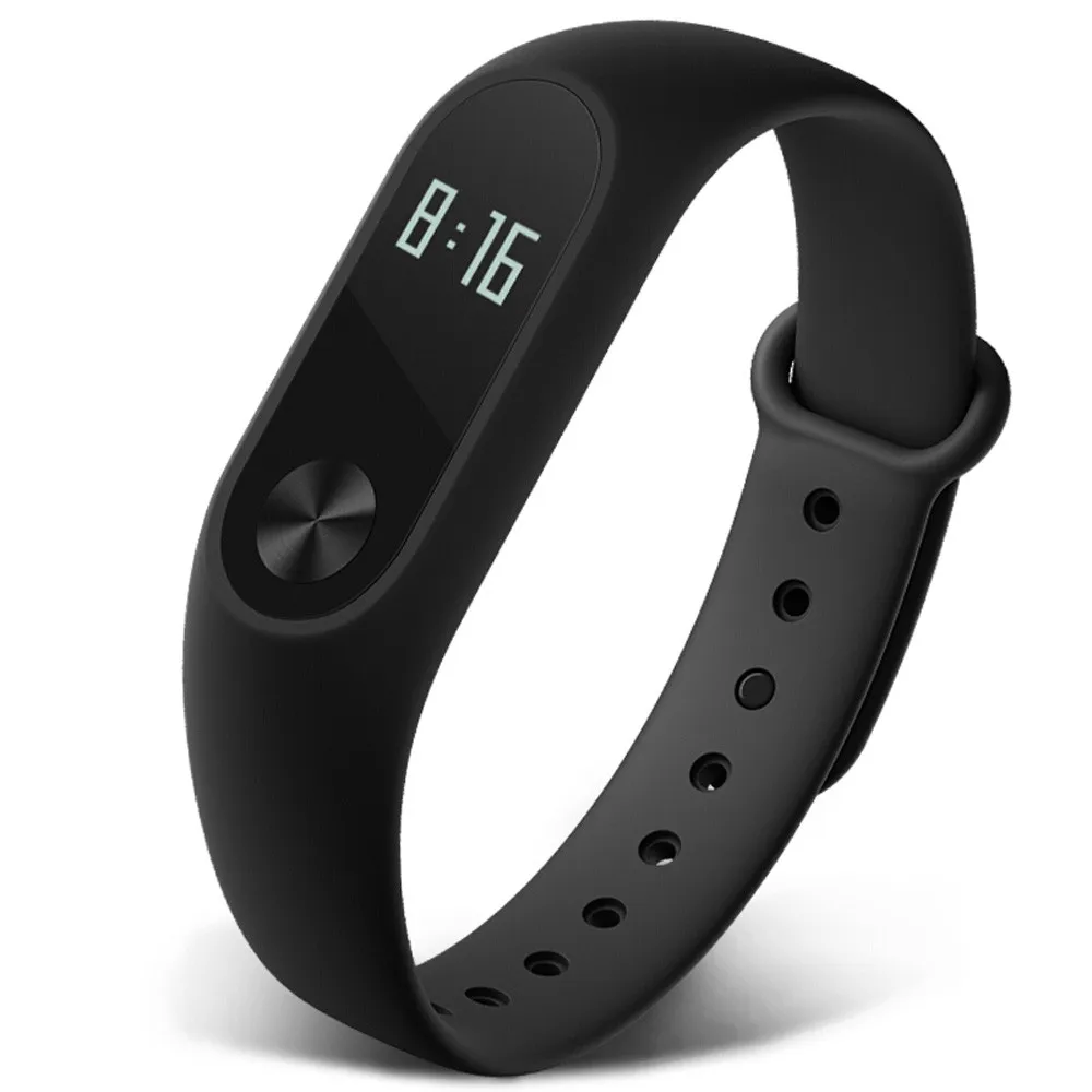 

Free Shipping New arrival Xiaomi Mi Band 2 Smart Wristband Bracelet Heart Rate Monitor Fitness Tracker High Quality Purchas