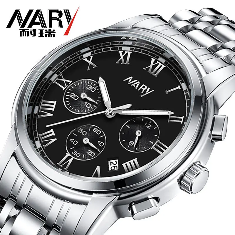 

Nary NARY 2019 New Style Fashion Multi-functional Sports Waterproof Men Sports Quartz Watch