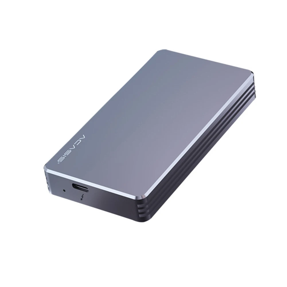 Чехол Acasis Thunderbolt 3 NVME M.2 SSD алюминиевый корпус Type-C 40 Гбит/с внешний жесткий диск