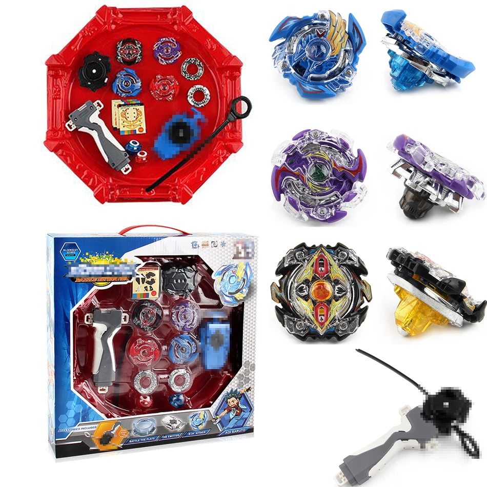 Beyblades оригинальная коробка Beyblades Burst для Gyro disk Launcher и arena спиннинг Топ Набор распродажа Металл Fusion 4D детские игры игрушки