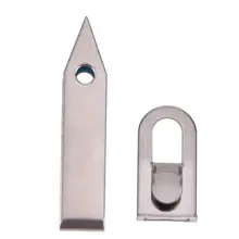 Мини из нержавеющей стали щипцы Открытый путешествия выживания кольцо для ключей в форме инструмента Пинцет