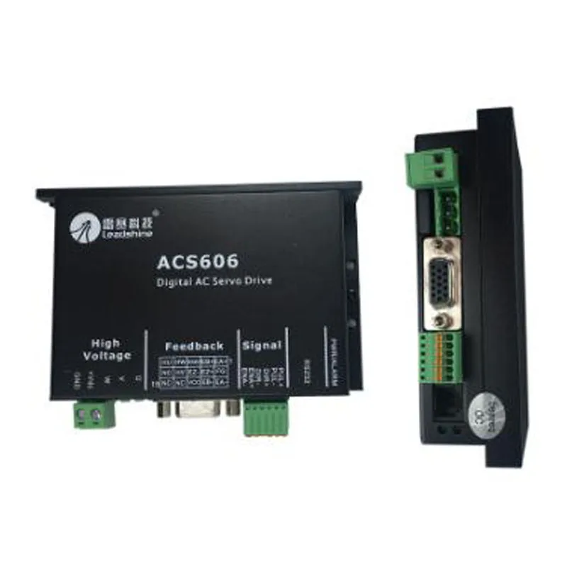 Leadshine DC servo motor driver ACS306 ACS606 ACS806 input voltage 24-60v 200-400w 6A for cnc engraver and cutting machine |