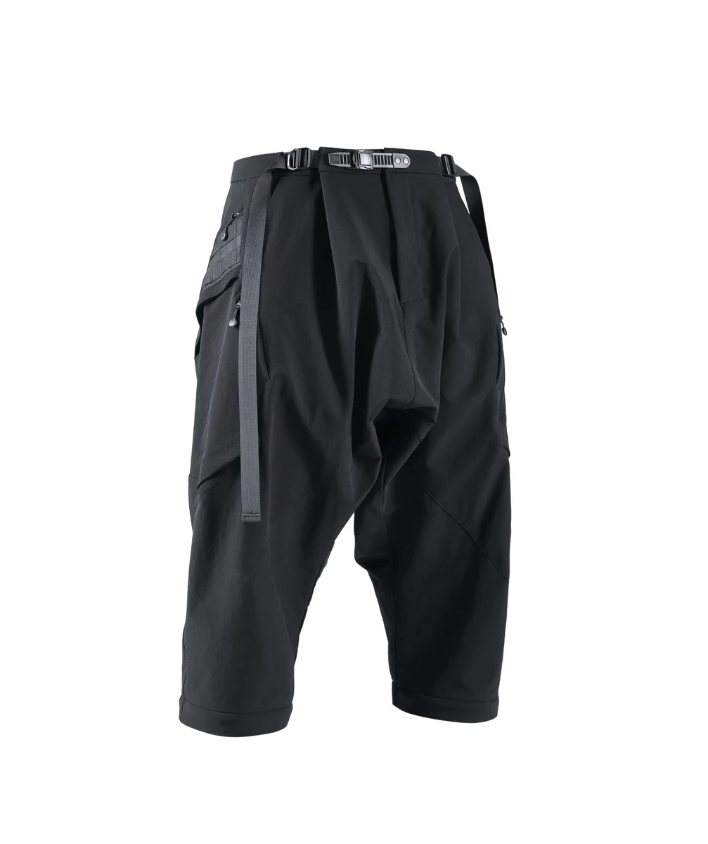 Reindee Lusion 21 ss 2 in 1 Molle system low crotch samurai pants techwear water repellent multi pockets waist adjustment