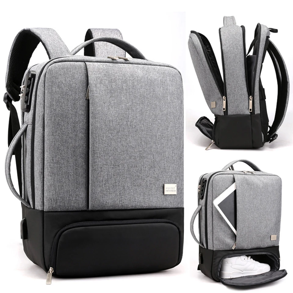 PUIMENTIUA мужской рюкзак, рюкзаки для ноутбука, 17 дюймов, 15,6 дюймов, Противоугонный мужской рюкзак для ноутбука, рюкзак для путешествий, офисный женский рюкзак для путешествий