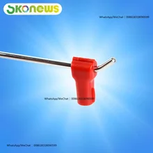 50 шт. дешевле 4 5 6 7 8 мм EAS магнитный крюк стоп-замок для защиты от кражи дисплей крючки+ 1 шт. магнитный ключ