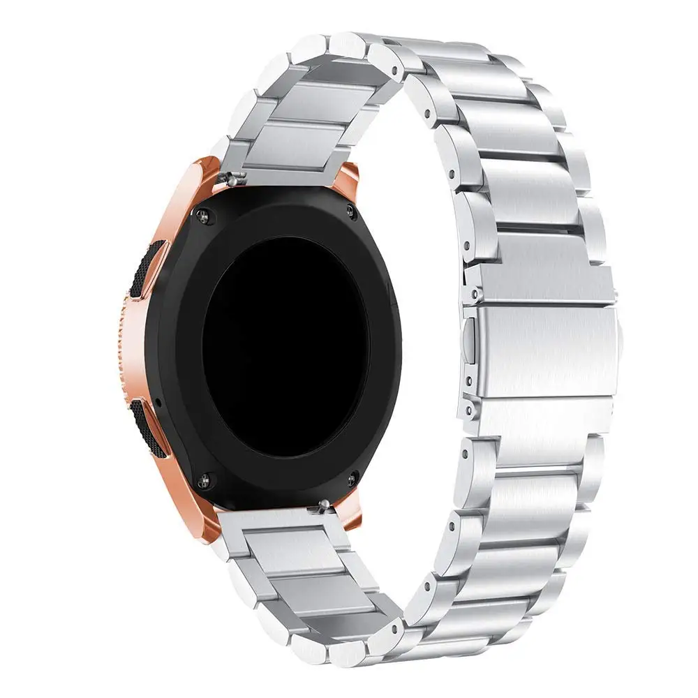 Ремешок из нержавеющей стали для samsung galaxy watch 42 мм/samsung galaxy watch active 2 40 мм спортивный ремешок браслет на запястье