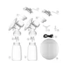 Real Bubee Electric breast pump unilateral and bilateral breast pump manual silicone Milk pump baby breastfeeding accessories 3
