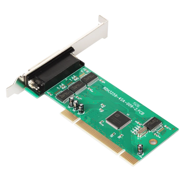 Хорошее качество чип IOC845 4 DB-9 последовательный(RS-232) Порты PCI контроллер карты Поддержка низкий кронштейн Лучшая цена