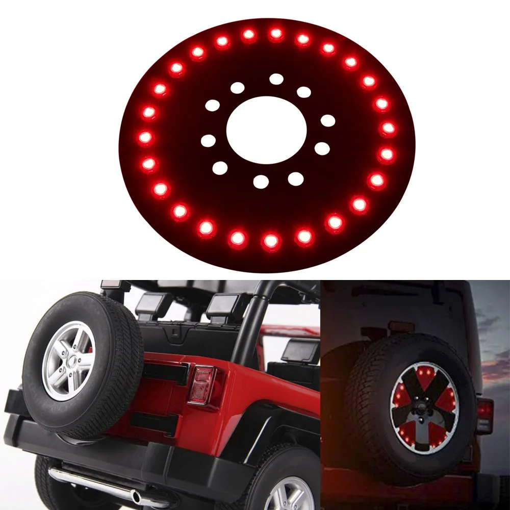 

For Jeep Wrangler TJ JL 2007-2018 Accessories Car Signal Lamp Rear Spare Tire LED Brake Light