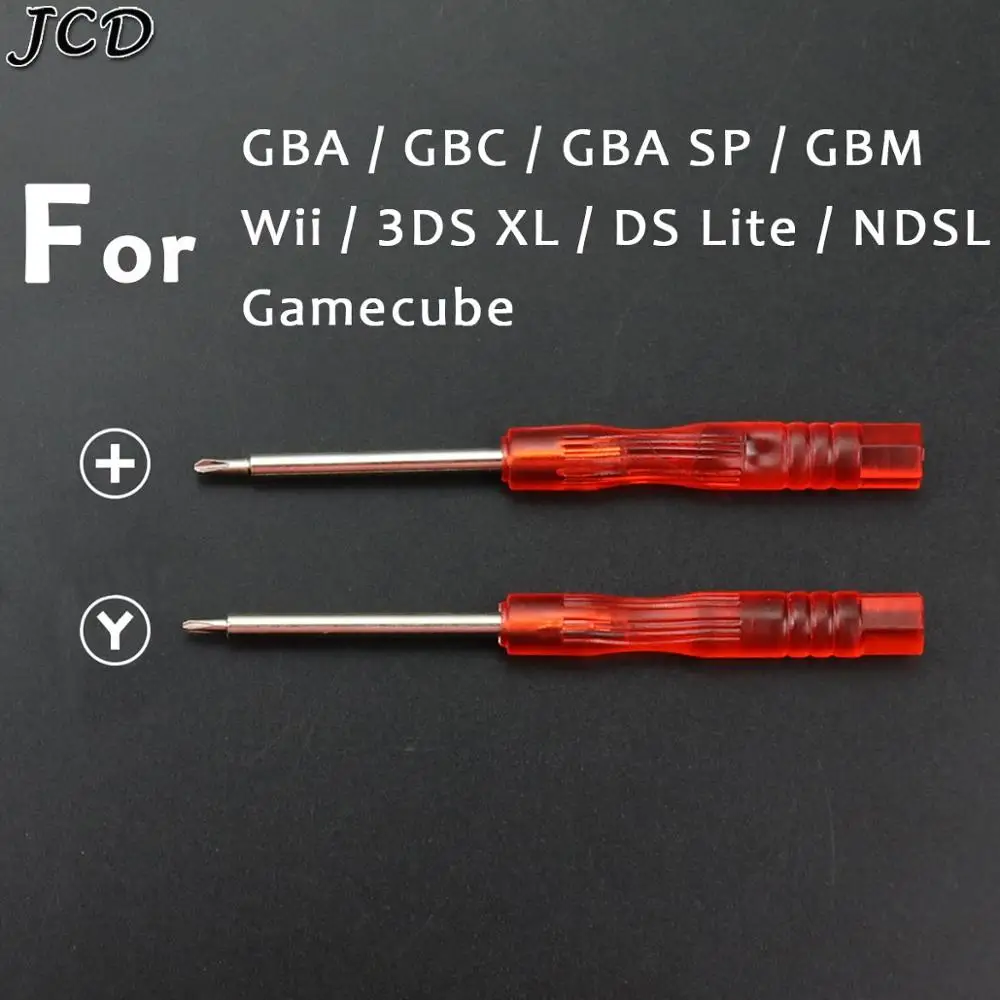 

JCD 20pcs Tri-Wing & Philips Screwdriver Screw Driver for GBC GBA SP GBM Wii for 3DS XL for NDSL for NDSi Repair Tool