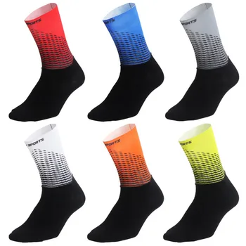 

Running Socks Men Fashion Nylon Breathable Wicking Winter Sports Cycling Socks for Men Women Unisex warm Riding Bike Socks#G40