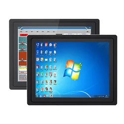 Micro ordinateur industriel avec écran tactile capacitif intégré de 19 pouces, contrôle industriel, PC tout en un pour windows 10 Pro Core i5 8265U 