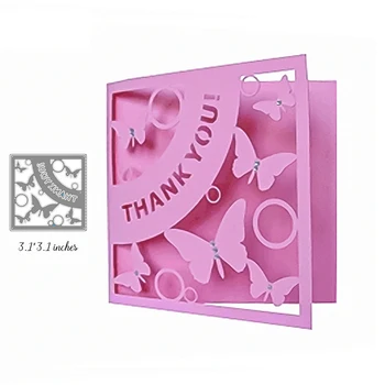 

Mini THANK YOU Letter Metal Cutting Die cuts for Cards Making Scrapbooking Craft Dies Cut for DIY Paper New 2019