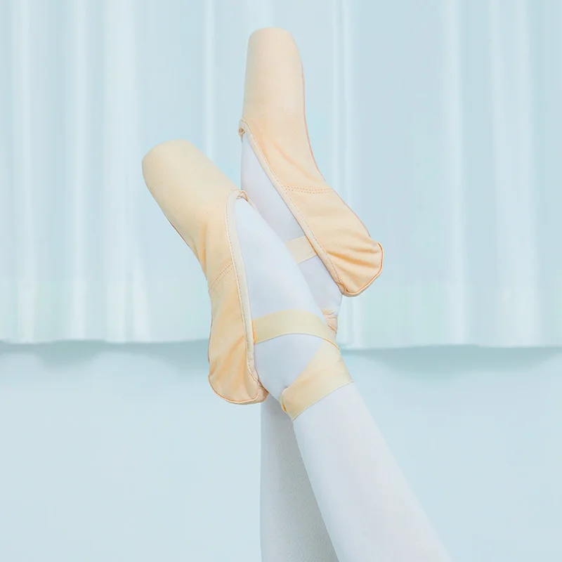 Ballet Pointe Shoes Sansha Pink Canvas Upper Paper Sole Dance Shoes For Beginner Kids Adult CP,ballet shoes