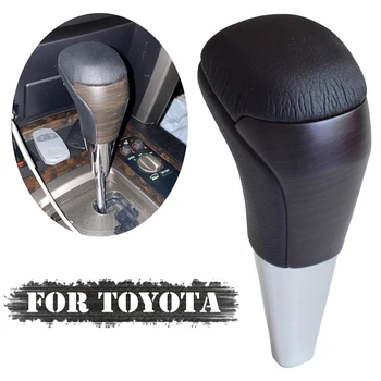 

Wooden Color Automatic Transmission Gear Shift Knob For Toyota Land Cruiser LC200 2016 2017 2018 2019 2020 Accessories