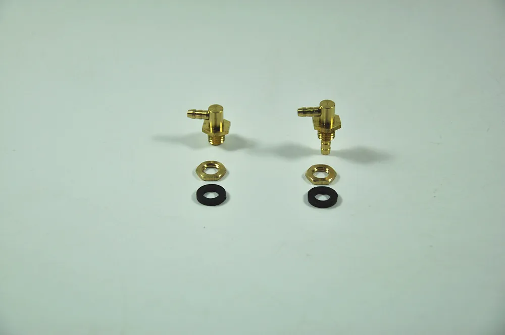 Fuel Tank Nozzle Metal Fuel Pipe Interface for Gasoline Nitro RC Model Airplane 3