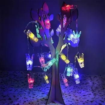 

Photo Peg Clip 10LED Fairy String Fairy String Light Romantic Festival Garden Xmas Decor Super Bright Durable Landscape Lamp