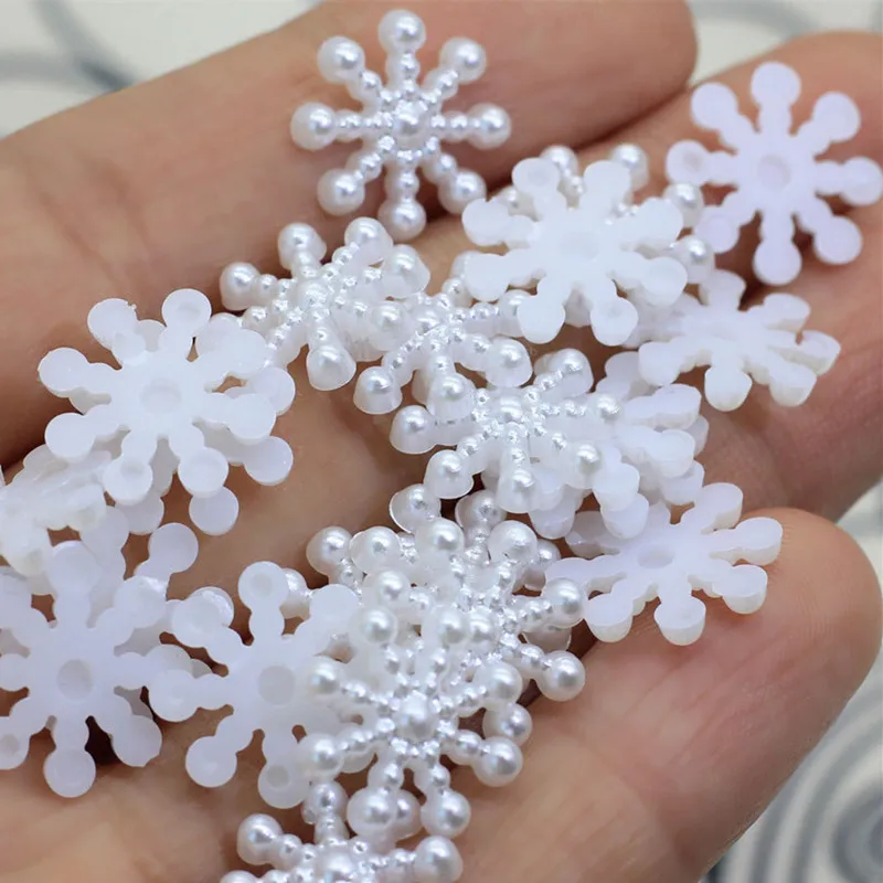 100 шт/партия Мини Белый снежный цветок DIY 3D Снежный цветок наклейки Скрапбукинг Рождество год украшения дома стены