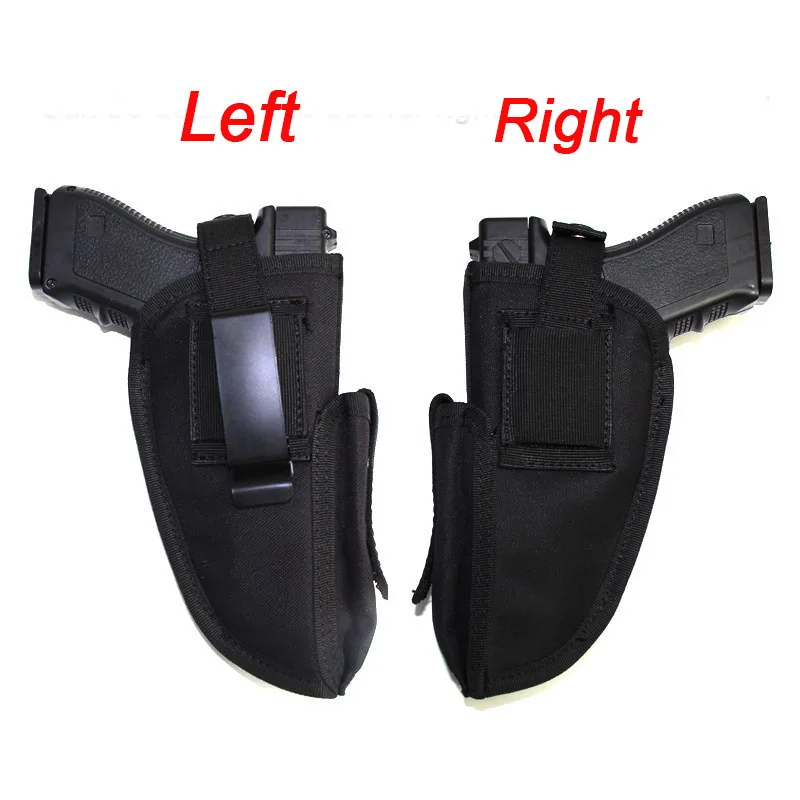 

Tactical Right Left Hand Glock Gun Holster Waist Concealed Airsoft Pistol Holster for Glock Colt1911 BerettaM9 P226 Gun Case Bag