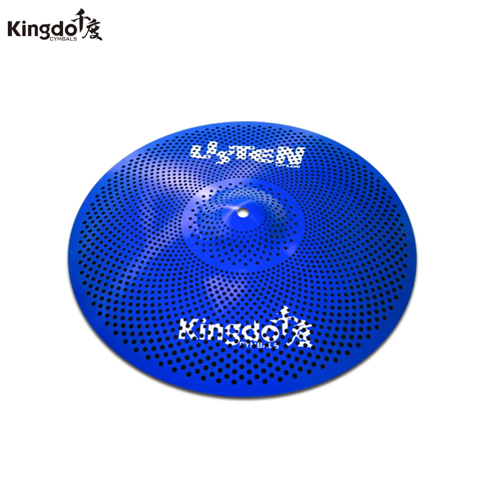 

Kingdo Listen series 10"splash cymbal low volume cymbal for drums set slience sound