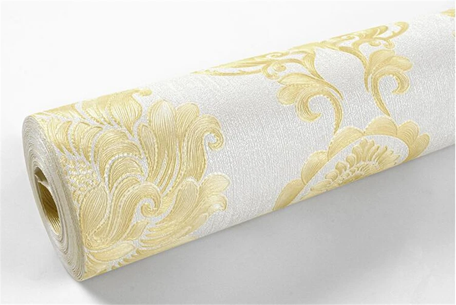 Papel де parede High-end класса люкс в европейском стиле с большим цветком и ТВ фоне кирпичной стены большой бумажный стакан для красного и синего цвета для гостиной KTV Box обои для отеля