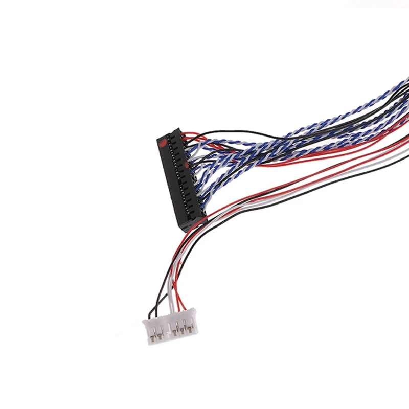 Прямая# I-PEX 20453-040T-11 40Pin 2ch 6bit LVDS кабель для 10,1-18,4 дюймов светодиодный ЖК-панель