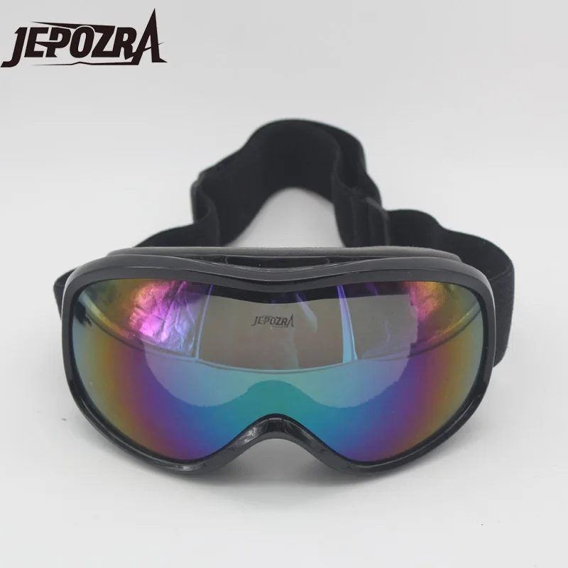 JEPOZRA Winter Windproof Skiing Glasses Goggles Outdoor Sports cs Glasses Ski Goggles UV400 Dustproof Moto Cycling Sunglasses