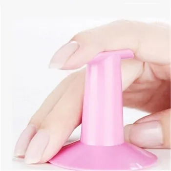 

Plastic Nail Locator Gel Nails Polish Glue Plastic Holder Nail Art Manicure Locating Nails Positioning Finger Toe Fix Stand