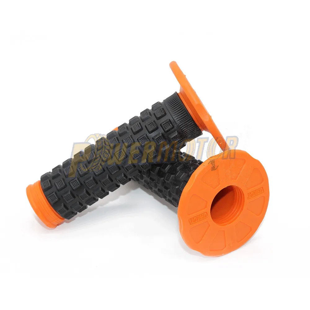 Новые ручки 7/" Dirt Bike резиновые ручки ручка для велосипеда для Protaper руль Mx покрытие с подушечками дроссельная заслонка мото ручки 22 мм Бар мото