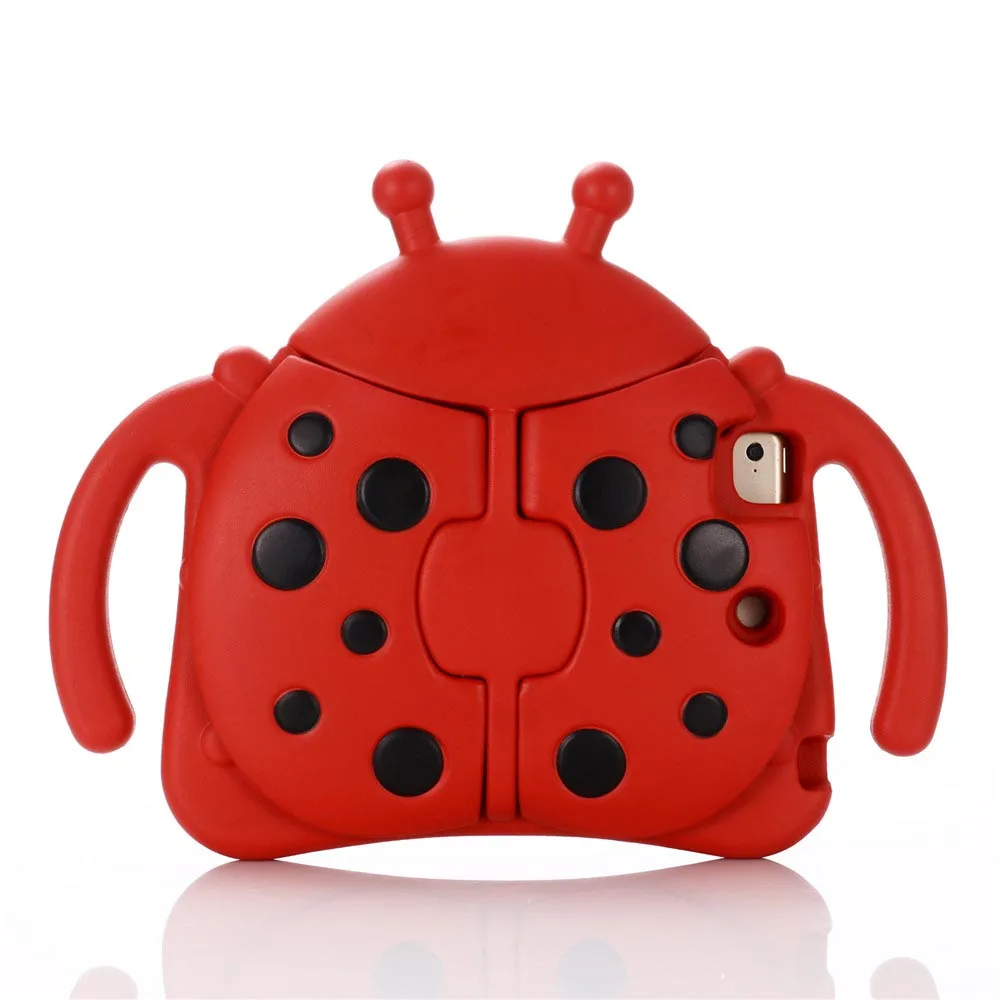 red Для iPad Mini 5 чехол серии жука с детьми Heavy Duty EVA противоударный чехол для iPad Mini 5/4/3/2/1 Coque - Цвет: red