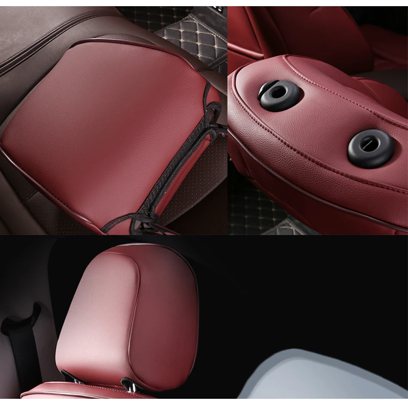  kokololee Custom Leather car seat covers For KIA Sportage Optima Cerato Forte Soul RIO K2 K3 K3S K4