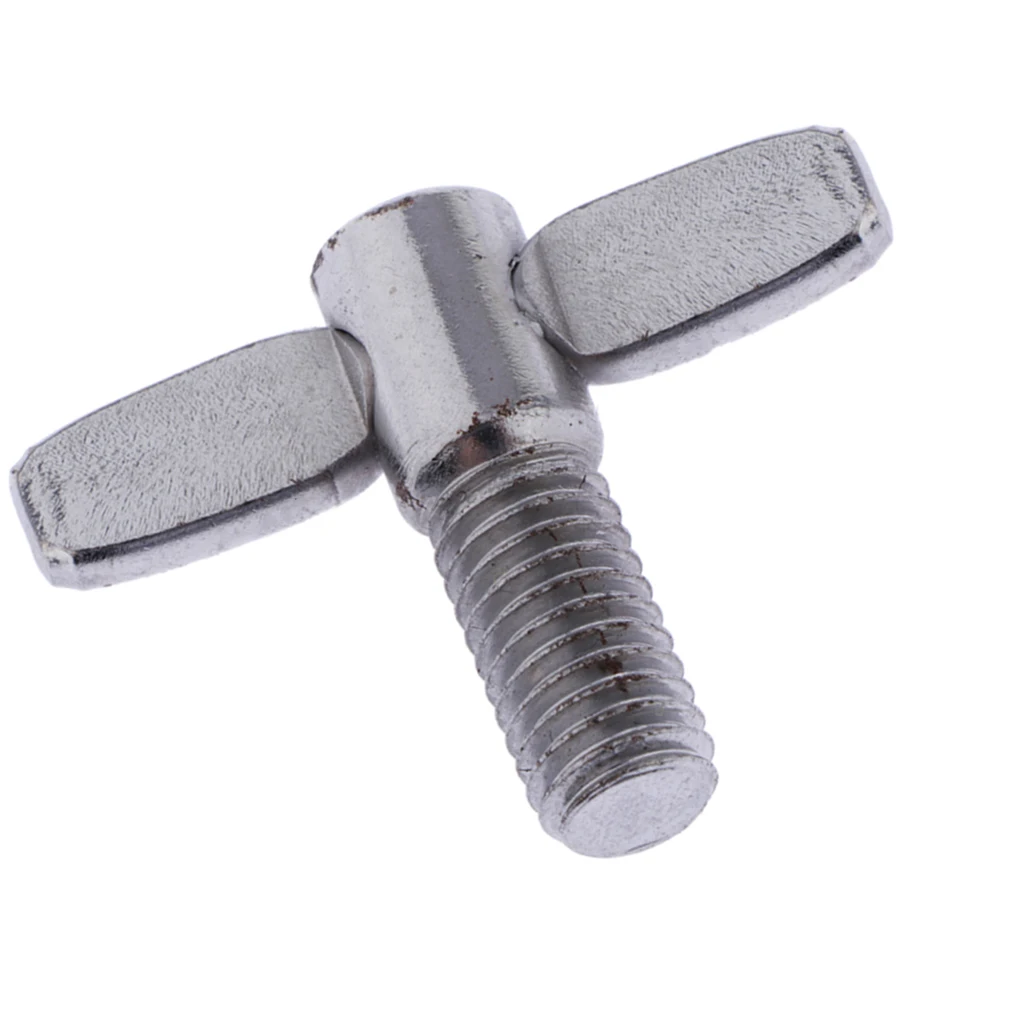 Drum Cymbal Tilter Stand Wing Nut Screw 6mm Percussion Part for Drummer Beginners