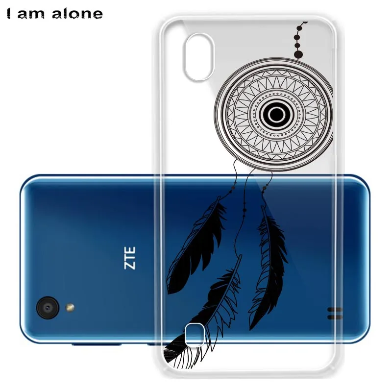 Чехлы для телефонов I am alone для zte Blade A5 5,45 дюймов Мягкий ТПУ модный мобильный для zte Blade A5 сумки