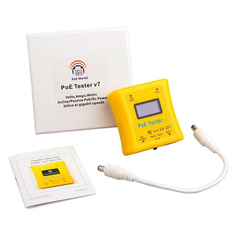 Networking Devices Network Hubs & Switches Power Meter Inline Power