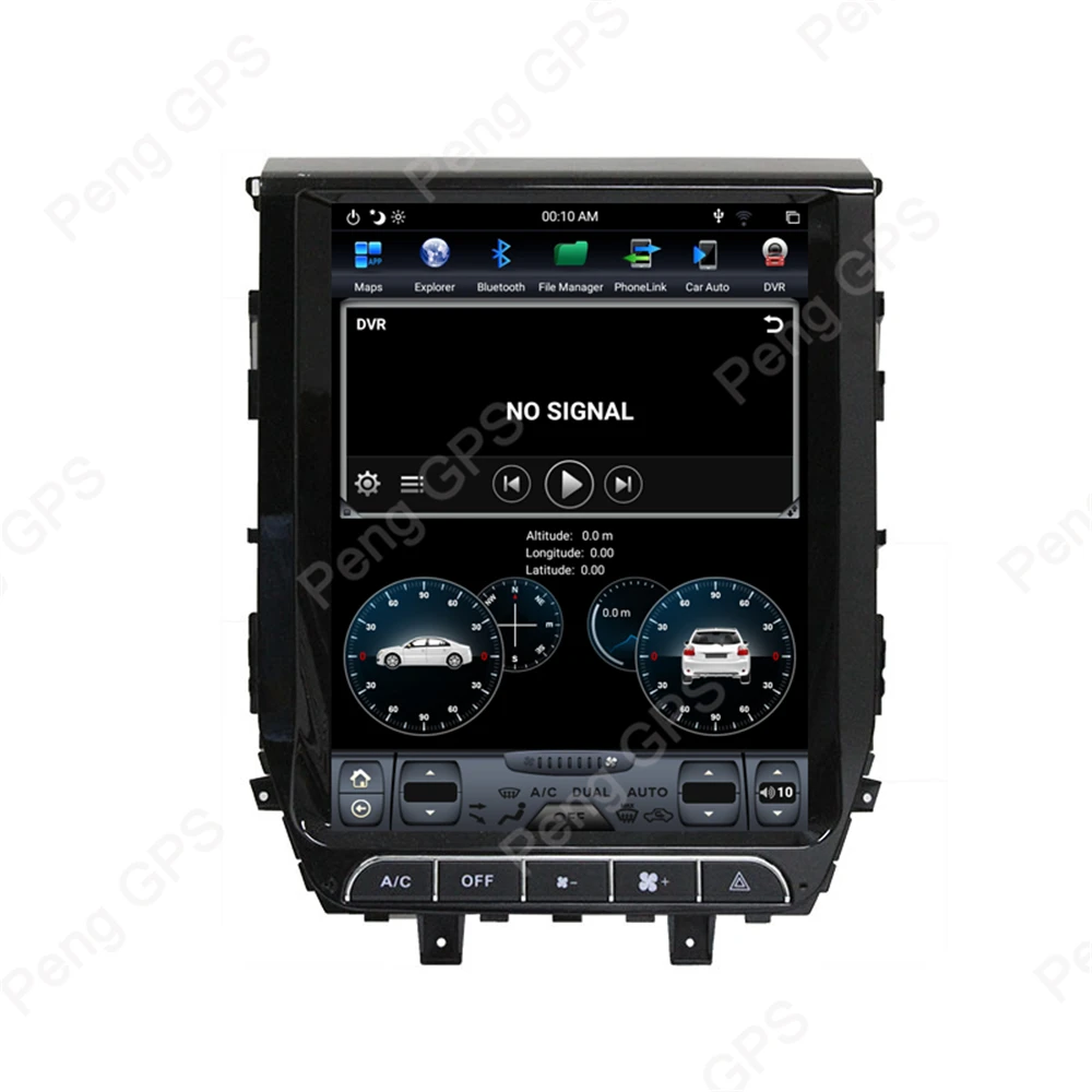Discount 12.1" 6 Core Tesla Style Car GPS Navigation DVD Player for Toyota Land Cruiser LC200 2016-2018 Android 8.1 4K PX-6 Carplay Unit 5