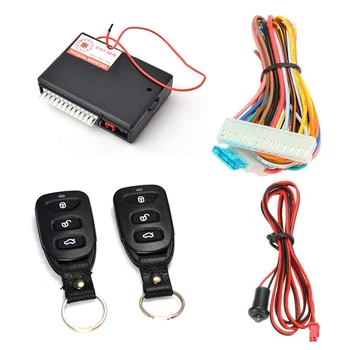 

Keyless Entry System Auto Accessories LED Indicator Universal Vehicle Start Button Remote Central Control Box Car Door Lock Kit
