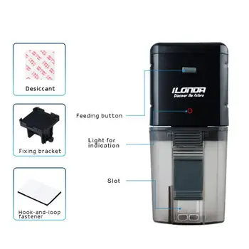 

Automatic Fish Feeder Moisture Proof Electric Auto Fish Feeder with Intelligent Timing for Home Big fish tank and Aquarium