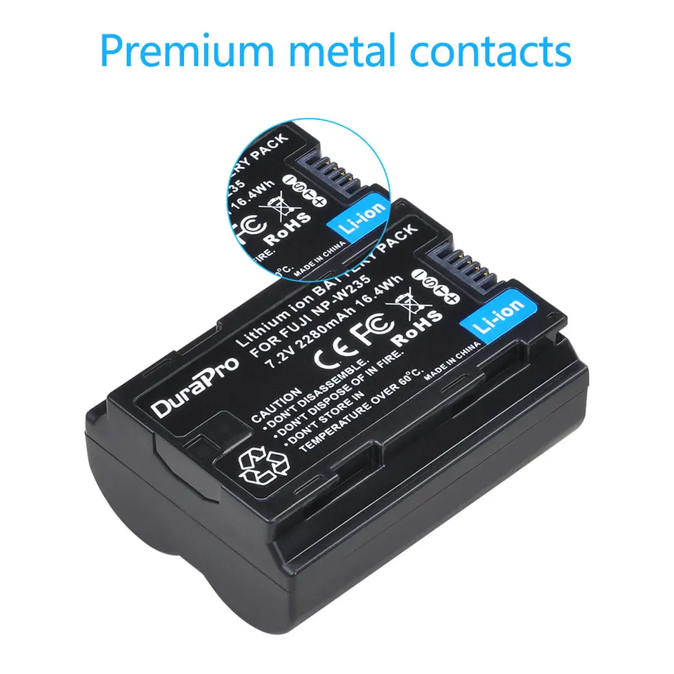 Batteria Fujifilm Caricatore Doppio LCD Batteria E Caricatore Doppio DSTE Per FUJI Xt4 X H2 X H2s 2x Np W235 Lcd E 362807 Fujifilm Gfx