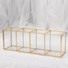 Clear Glass Makeup Brush Holder Cosmetic Storage Case Lipstick Holder Desk Organizer Cosmetic Make Up Organizer Makeup Tools 4