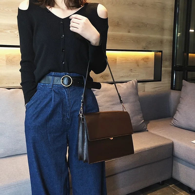 Kopen Fashion Alligator Schoudertas Voor Vrouwen Chic Luxe Handtassen Vrouwen Tassen Merk Designer Vrouwelijke Keten Messenger Crossbody Tassen