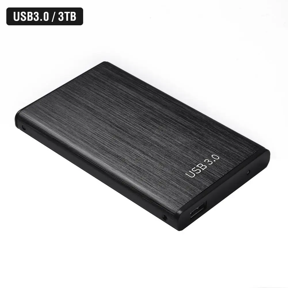 Black 2.5IN последовательный жесткий диск коробка SATA к USB3.0/2,0 жесткий диск адаптер 5 Гбит/с Корпус жесткого диска поддерживает 3 ТБ жесткий диск - Цвет: Black