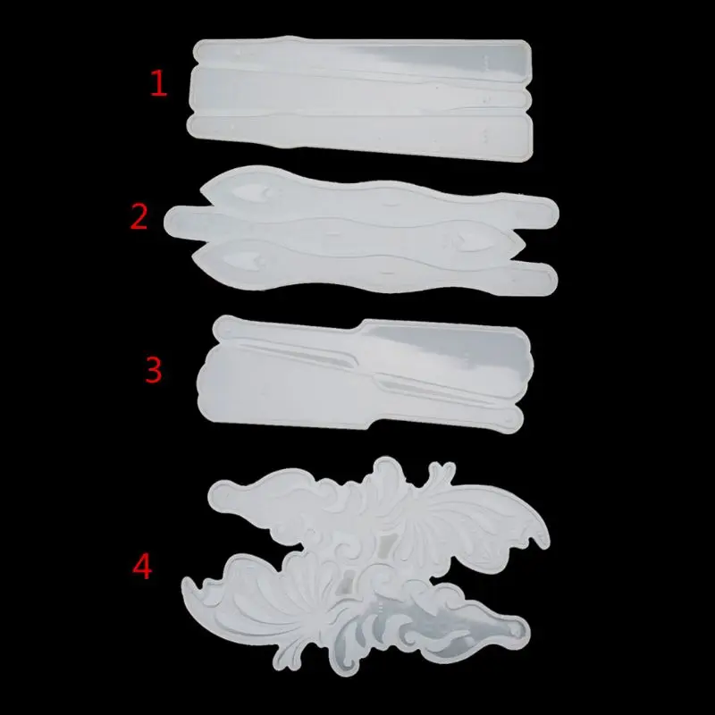

Foldable Fan DIY Silicone Mold Jewelry Resin Fan Bone Fan Blade Casting Mould Craft Tools