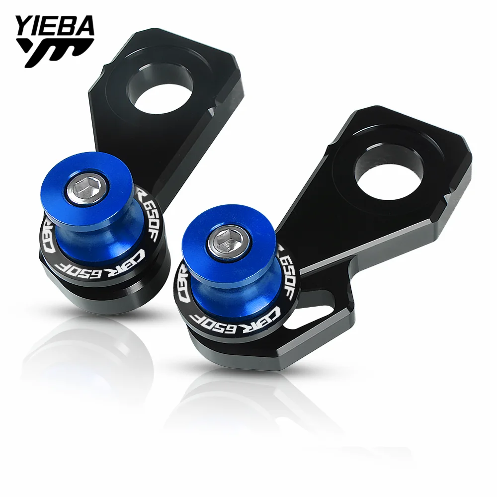 

cnc MOTORCYCLE REAR WHEEL AXLE STAND PICK UP HOOK SET COTTON REELS FOR Honda CBR650F 2014 2015 2016 2017 2018 2019