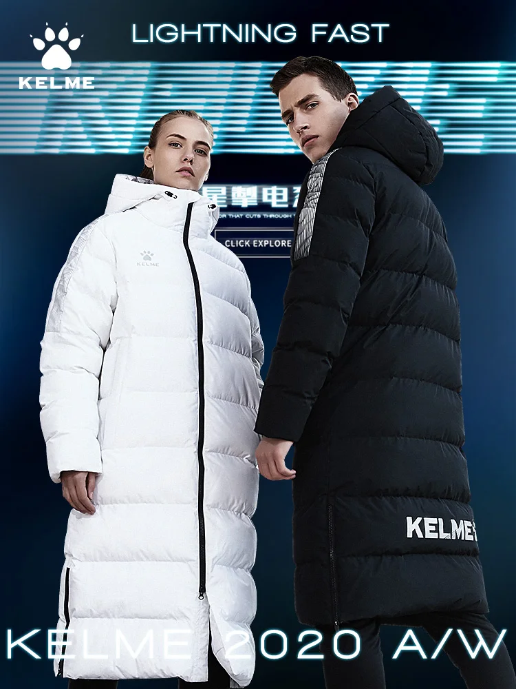 Cotton Wear Overcoat Outwear | Kelme Winter Long Jacket | Coat Men Training  Jacket - Men - Aliexpress