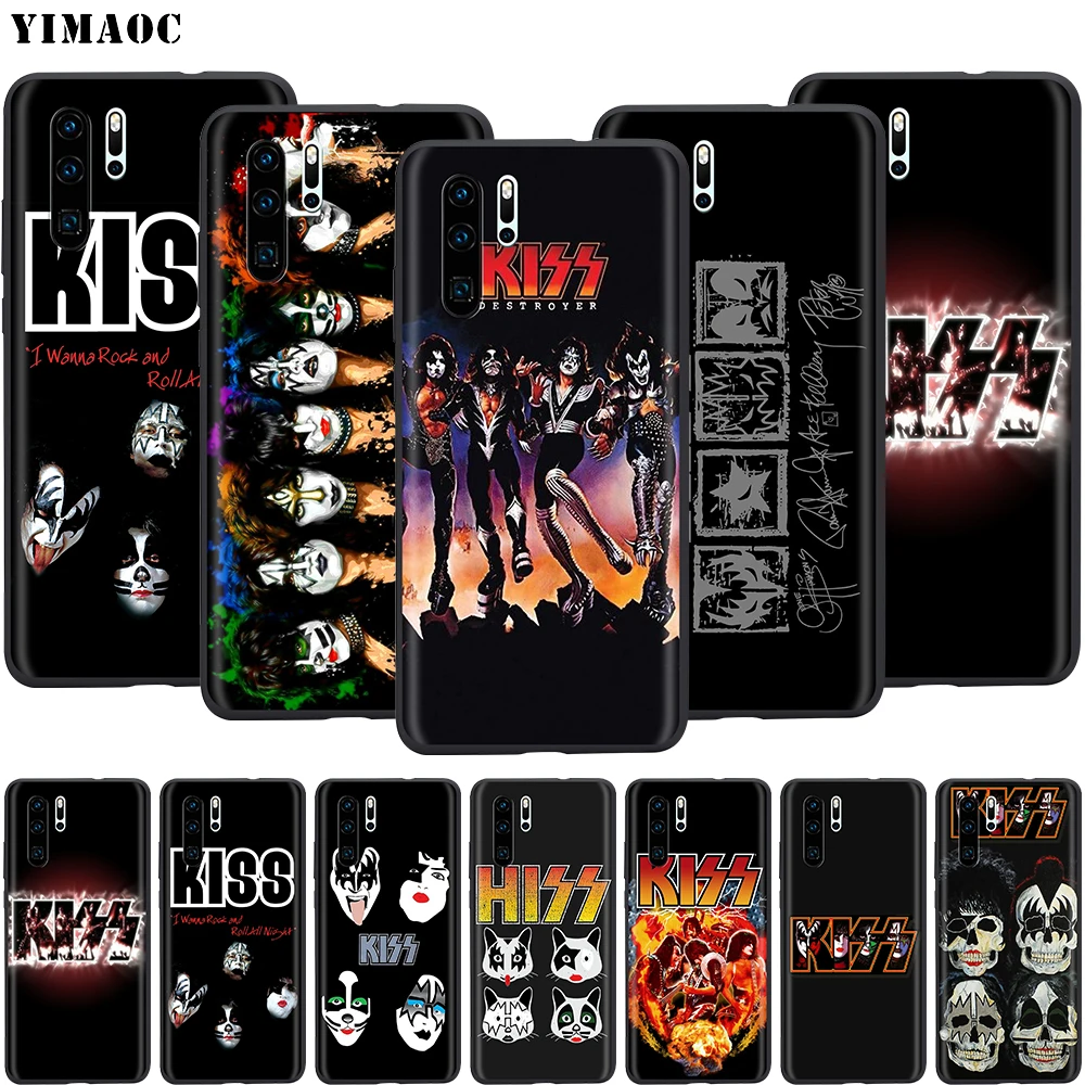 Силиконовый чехол YIMAOC Kiss Band для Huawei Mate 10 P8 P9 P10 P20 Lite Pro P Y7 Y9 Smart Mini 2017 2018|Бамперы| |