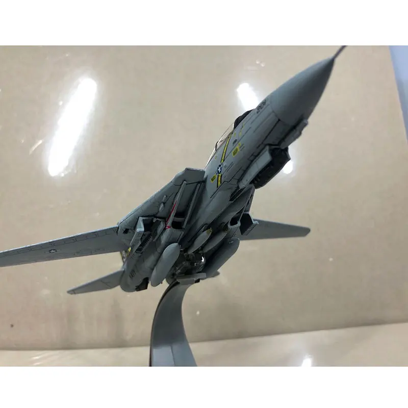 Amer Military Model 1: 100 American F-14 Tomcat-Fighter Plane Ship-based Fighter Plane Alloy Aircraft Model