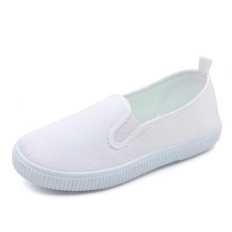 Tanio Dziecko białe płócienne buty letnie oddychające Casual sklep