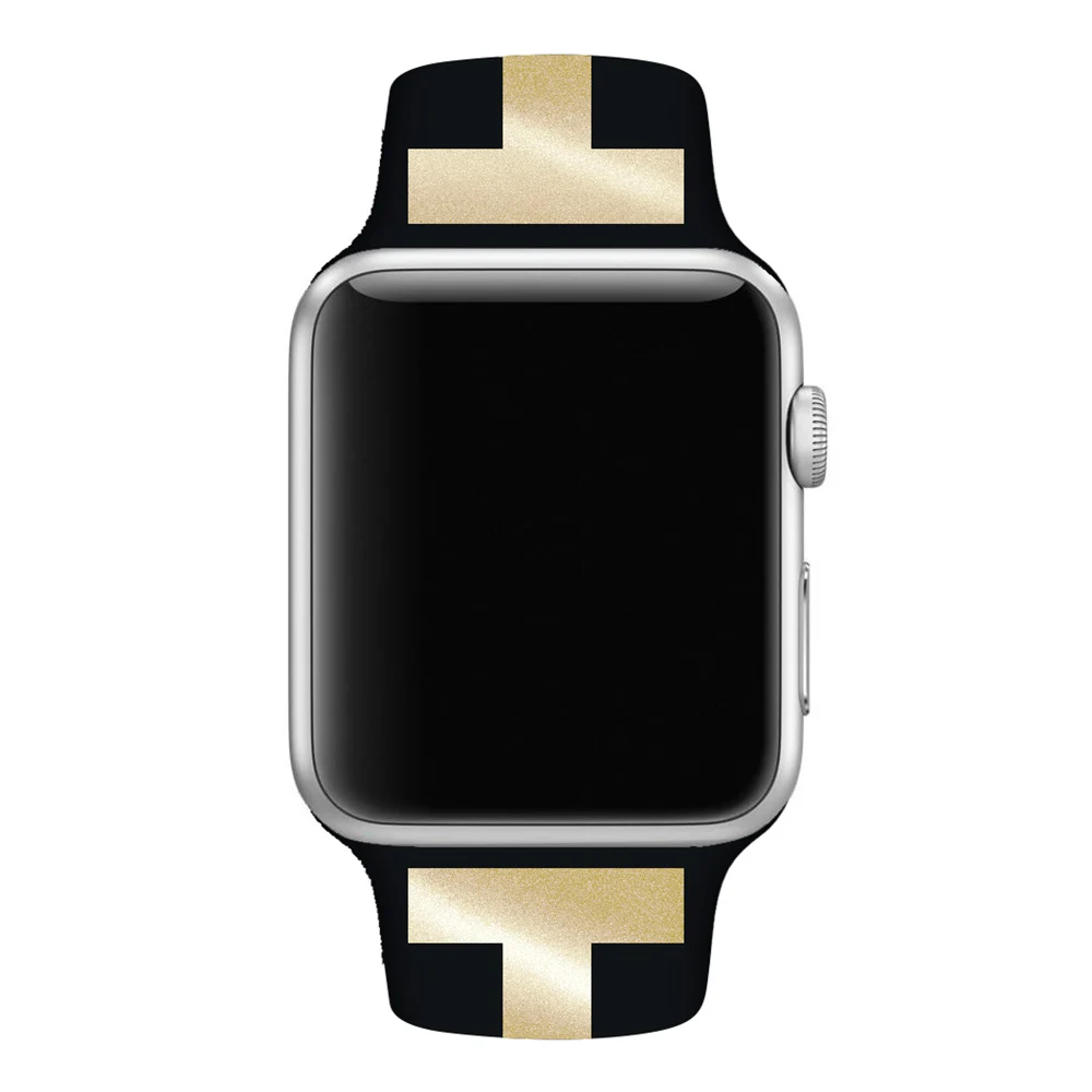 Ремешок спортивный для Apple Watch 40 44 мм series 5 4 3 2 1 силиконовый цветной мягкий сменный