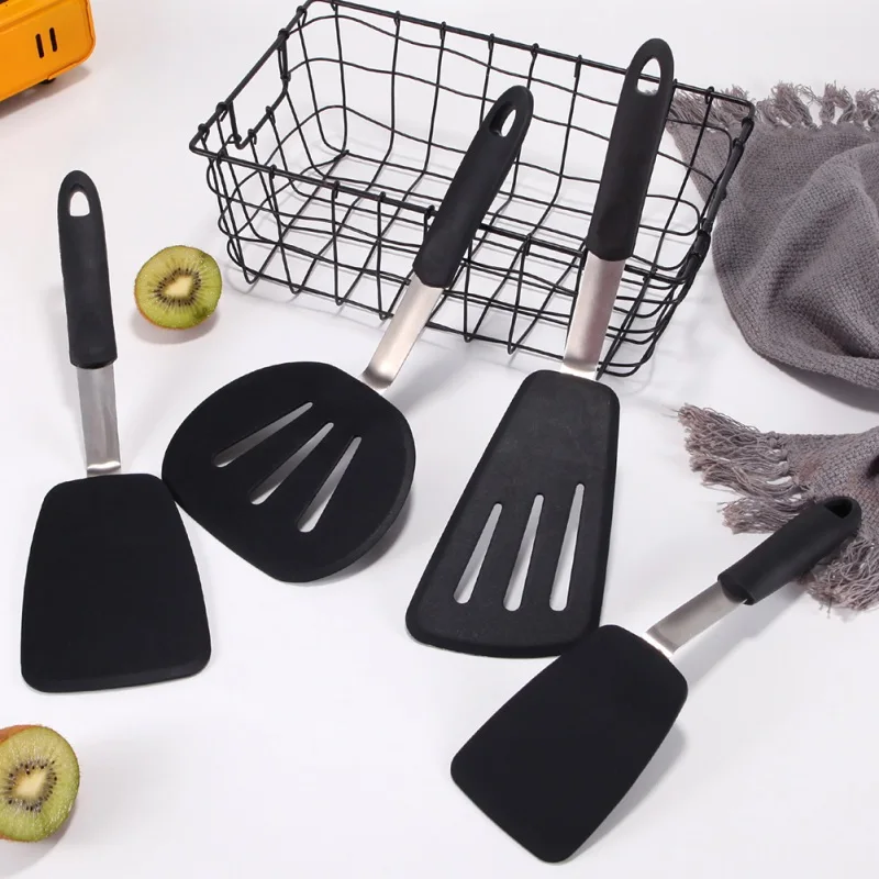 

Silicone Spatula Heat-Resistant Pastry Cutters Baking Cake Cooking Dough Scraper Fondant Spatulas Baking Tool Kitchenware