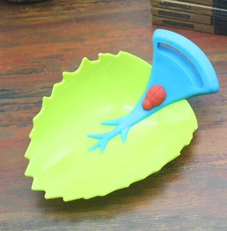 1 pc Silicone cute leaf design kid Faucet Extender Baby Tubs Kids Rubber Hand Washing Bathroom faucet Sink Water Reach Faucet